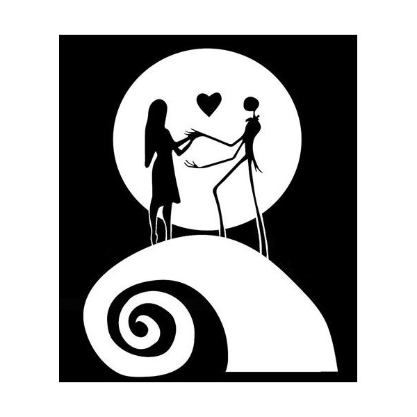 NB4C 5" Tall Nightmare Before Christmas Jack n Sally w