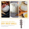 Rice Baller Shakers - Stainless Steel Sushi Mold, Manual Rice