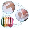 Thinp 120 Pcs Self Adhesive Pockets，Clear Label Holders Binder Labels