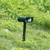 Solar Powered LED Animal Repeller Ultrasonic Waterproof Animal Repellent for