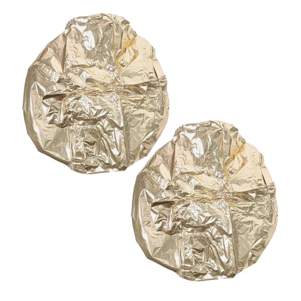 CUEMOON Pack of 2 Aluminium Foil Caps for Perm, for