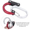 2-Piece Carabiner Hook Aluminium Carabiner Hook Outdoor Multifunctional Quick Release