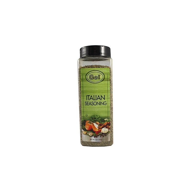 GEL Brand Gourmet Italian Seasoning 5 oz Family Size Jar
