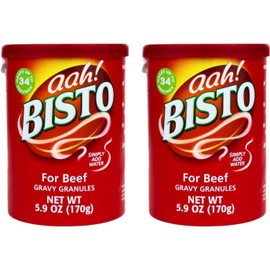 Bisto Gravy Granules, 5.9 Ounce – Rich and Savory Gravy Mix for Delicious Home-Cooked Meals, Perfect for Roasts, Mashed Potatoes, and Comfort Food Favorites (Pack of 2)