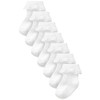 NEXT 7 Pack Lace Baby Socks, White