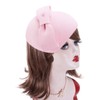 Lawliet Teardrop Women 1940s Wool Felt Fascinator Hat Bow Tam