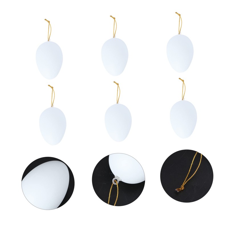 Abaodam Easter Eggs Toys White Easter Egg Diy Craft Kit