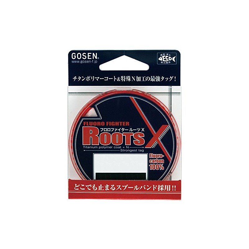 GOSEN GS41130 Harris Fluoro Fighter Roots X Fluorocarbon, 133.6 ft