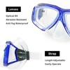 EnzoDate Optical Diving Gear Kit Snorkel Snorkel Snorkel, Different Strength
