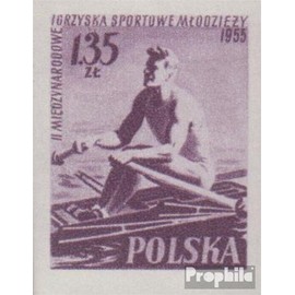 Poland 938B 1955 International. Children (Stamps for Collectors) Sportfestspiele Water Sports
