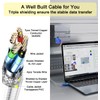 DTech 3 Feet USB to Serial Female Adapter Cable DB9