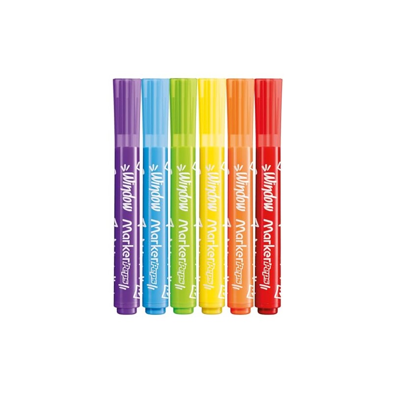 Maped - Marker 'Peps Window Marker - Red, Yellow, Green,