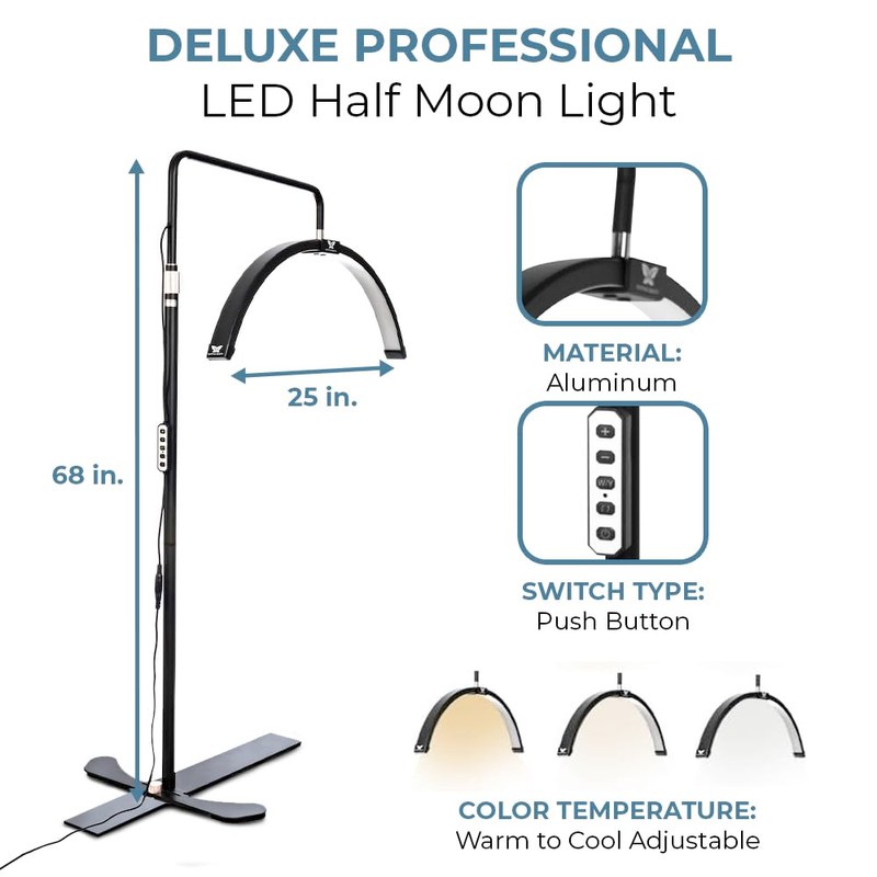 Existing Beauty Half Moon Light 2.0 – Adjustable LED Lash