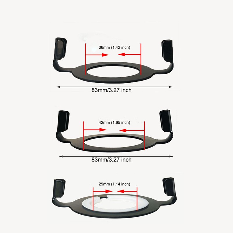 UNO Style Lamp Harp Saddle, E26 and E27 Phenolic Socket
