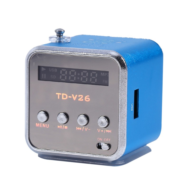 Mini Speaker Music Player Portable FM Radio PC Fashion Support