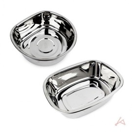 Stainless Steel Kitchen Dishwashing & Sink Tub 436788 D-Shape