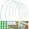 Greenhouse Hoops Grow Tunnel 6 Sets of 8FT Long Garden