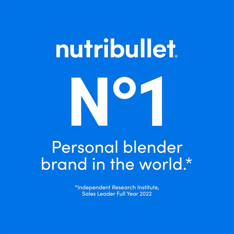 nutribullet Portable Blender, Cordless, 20oz Vessel, Personal Blender, USB-C Rechargeable,