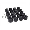 Partsdealers Round Type Wheel Nut Covers for VW Arteon Beetle