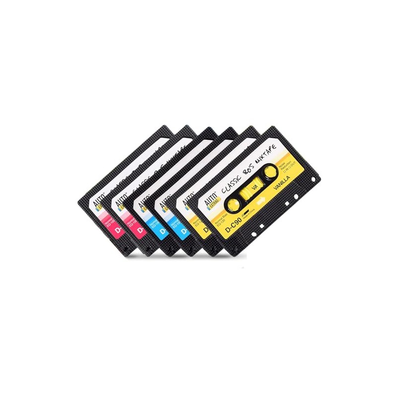 6x Cassette Air Freshener – Bundled by Smart Cutie