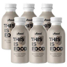 yfood Cold Brew Coffee Drink 6 x 500ml