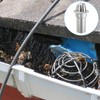 PATIKIL Dome Gutter Guard, Stainless Steel Downspout Strainer, Anti-Blocking Strainer