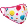iscream Child's Bright Cupcakes Double Layer Adjustable Ear Strap Face
