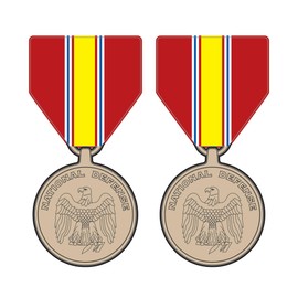 National Defense Service Medal Decal