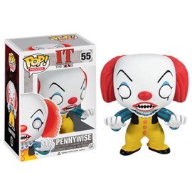 POP Stephen King's It - Pennywise Clown Funko Pop! Vinyl Figure (Bundled with Compatible Pop Box Protector Case), 3.75 inches