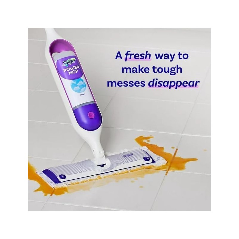 Swiffer 750ML Power Mop Cleaning Solution Fresh Scent