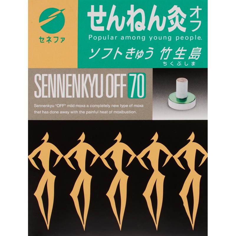 Sennen Moxibustion Off Soft Kyu Takeshima 70 Pieces 1 Piece