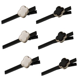 YFFSFDC Non-Trace Bangs Hair Clips Bangs Pins Hair Clips Flower Hair Ornaments for Girls Gift Flower Hairpins 6pcs