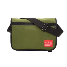 Manhattan Portage Europa Messenger Bag (Medium) Expandable With Laptop Sleeve Water Resistant Luggage Attachment 1000D Cordura For Work College Travel (Olive)