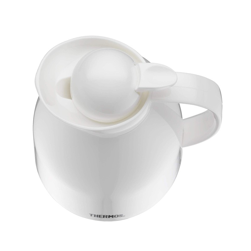Thermos 4021.211.100 Patio Insulated, 1 L, Plastic, White, Plastic, White,