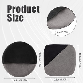 2pcs Car Screen Cleaner Cloth, Microfiber Car Accessories Cleaning Pads, Round & Square, Glasses Lens Display Wipes, Car Interior Cleaning Palm Tool for Auto Car Dashboard Display