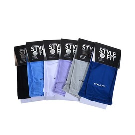 UV Protection Stylish COOL Arm Sleeves SN1805-0128 White/FREE
