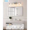 VOLISUN Bathroom Light Fixtures, Bathroom Vanity Light Over Mirror, Modern
