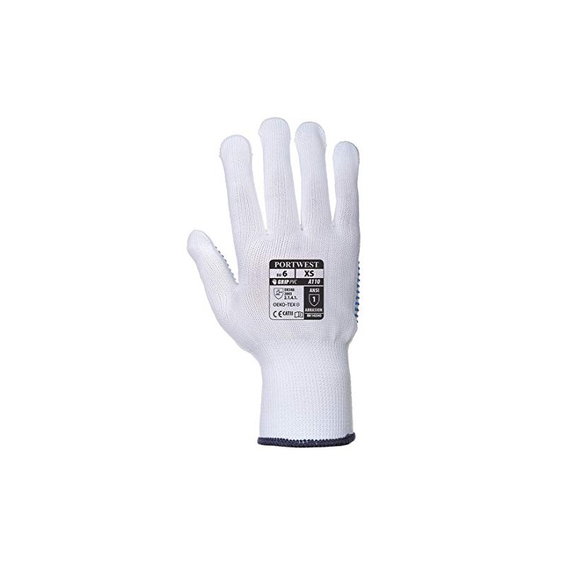 Portwest Polka Dot Glove Handling Work Protective Safety Grip Resistant