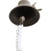 Antik 2000 Brass Bell Burnished with Steering Wheel and Cord