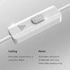 Audífonos Gamer In-Ear con Micrófono, Cable sobre la Oreja, Alta