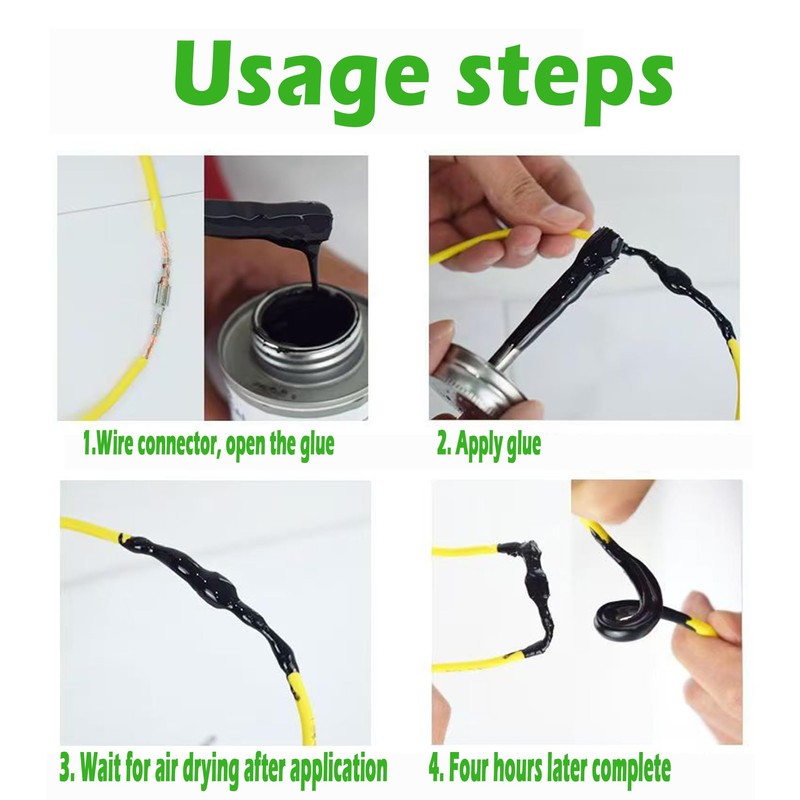 YIZHONG Liquid Electrical Tape Waterproof Liquid Wire Insulation Rubber Quick-Drying