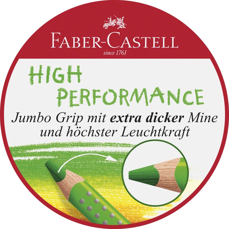 Faber-Castell Jumbo Grip Pencils