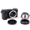 JJC Housing Cap + Rear Lens Cap for Sony E