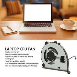 Replacement CPU Cooling Fan for Lenovo ThinkBook 14 IIL 14 IML 15 IIL 15 IML 15 IML 15 IML DC 5V/0.5A 4 Pin Laptop CPU Cooling Fan P/N:DQ5D576G011