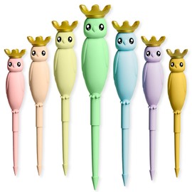MINE TEAM Funny Golf Tees for Kids and Teens - Enhances Interests on Golf - 7 Colors Plastic Tees in Gift Boxes