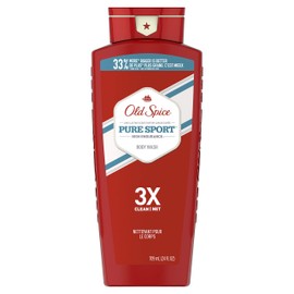 Old Spice Body Wash for Men, High Endurance Pure Sport, 24 Fl Oz (Pack Of 4)