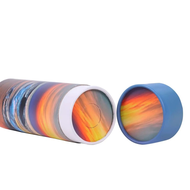 Youdear Memorials Ocean Sunset Scattering Urn Biodegradable Scatter Tube for