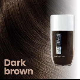 Hair Loss & Bald Spot Solution Fibers for Men Women by HAIR ILLUSION- Dark Brown