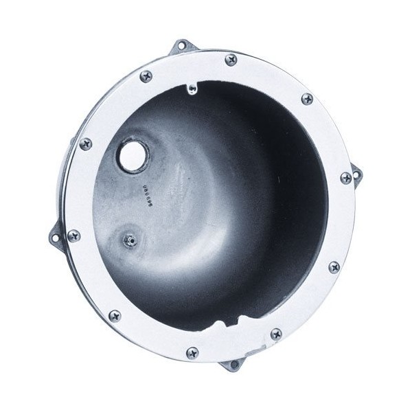 Pentair Amerlite 78210600 1-Inch Large Rear Hub Stainless Steel Niches for Concrete Pool and Spa Light