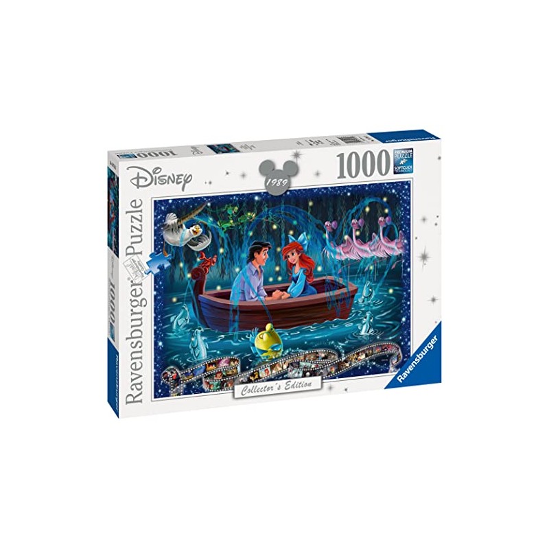 Ravensburger Jigsaw Puzzle, 1,000 Pieces, Ariel, grey